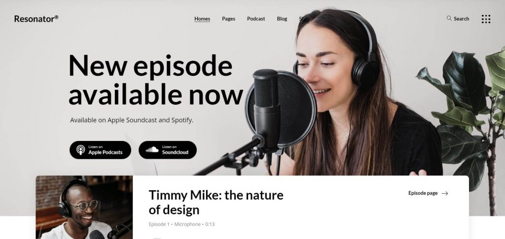Best WordPress themes for podcasts