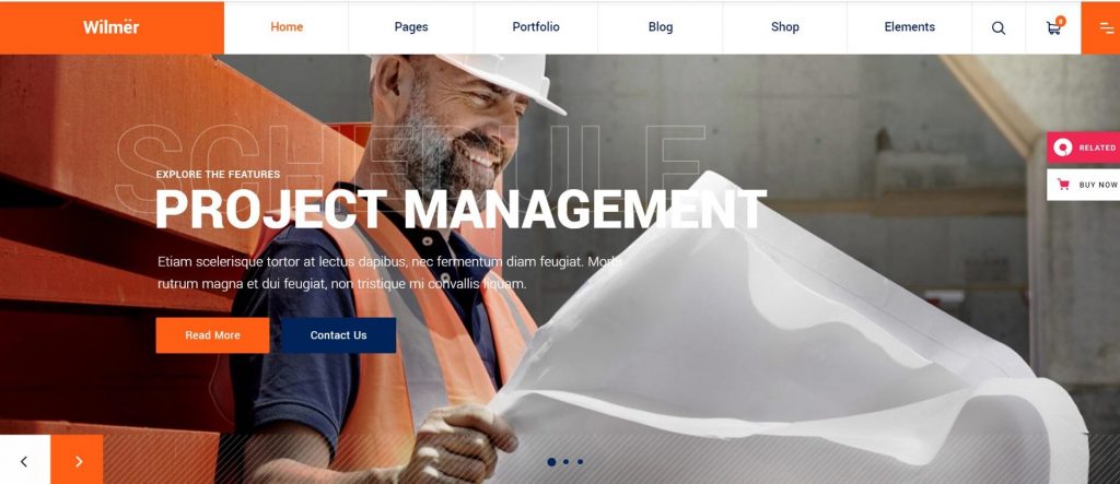 Best WordPress Theme for Construction Company
