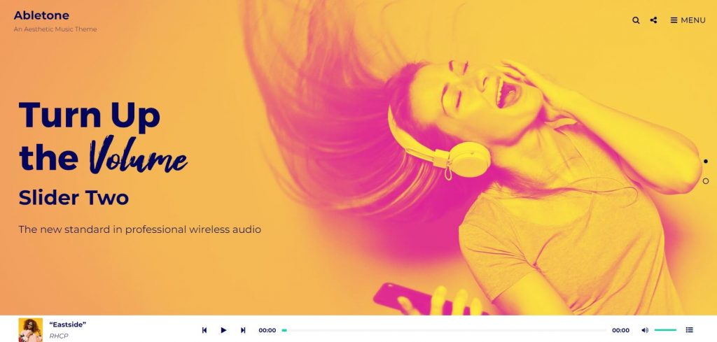 Abletone: Best WordPress Themes for Musicians