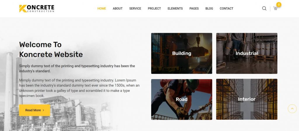 Best WordPress Themes for Construction Companies