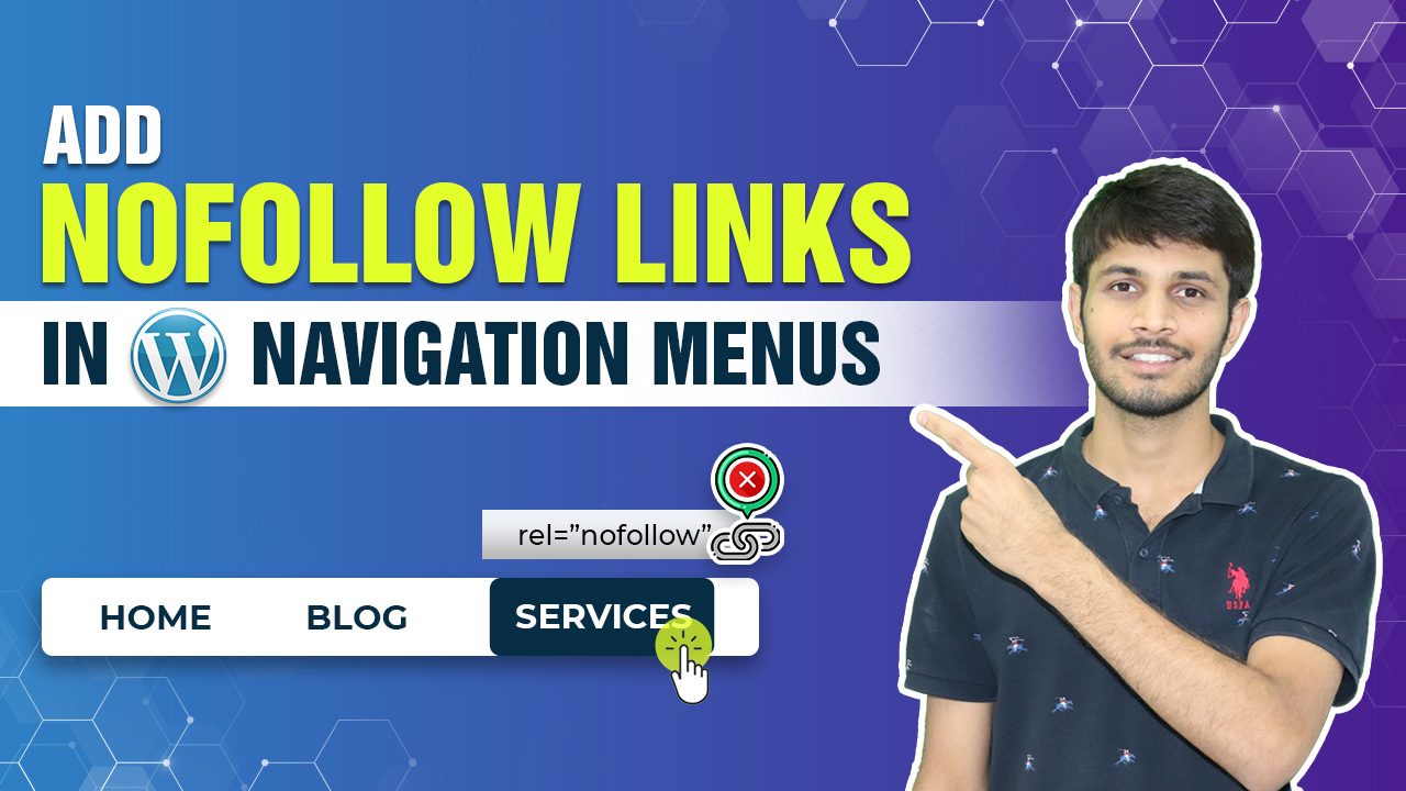 How To Add Nofollow Links In WordPress Navigation Menus Add NoFollow Links