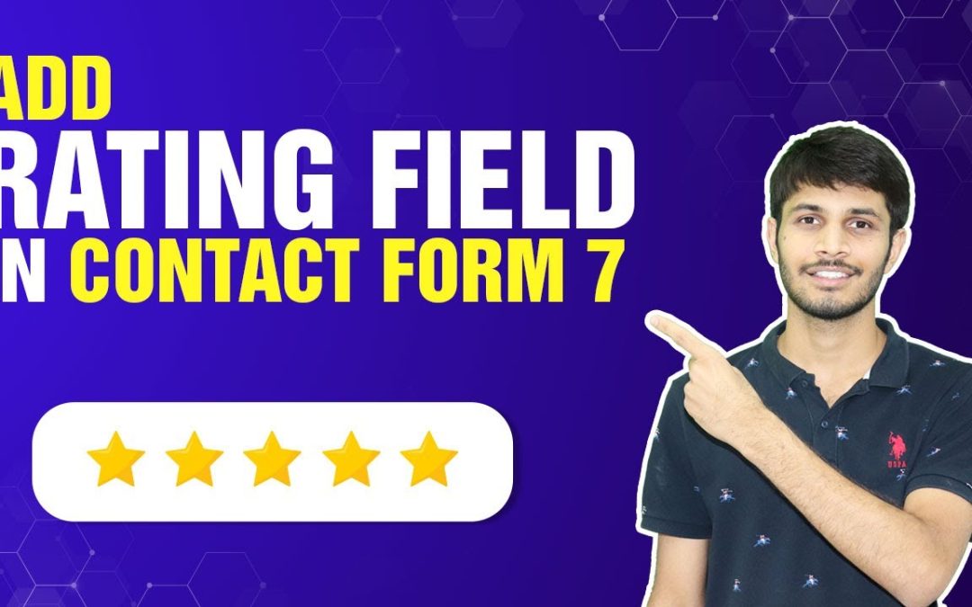 How To Add Rating Field In Contact Form 7