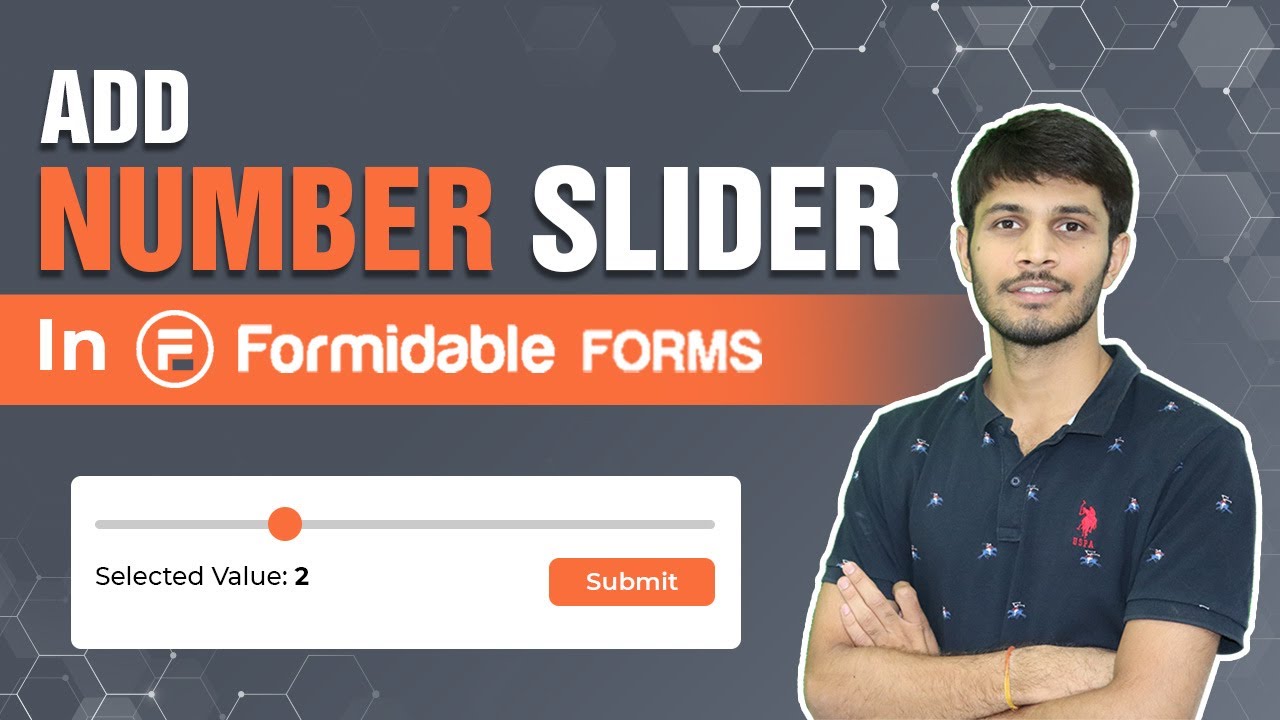 How To Add Number Slider Field In Contact Forms Using Formidable Forms Plugin