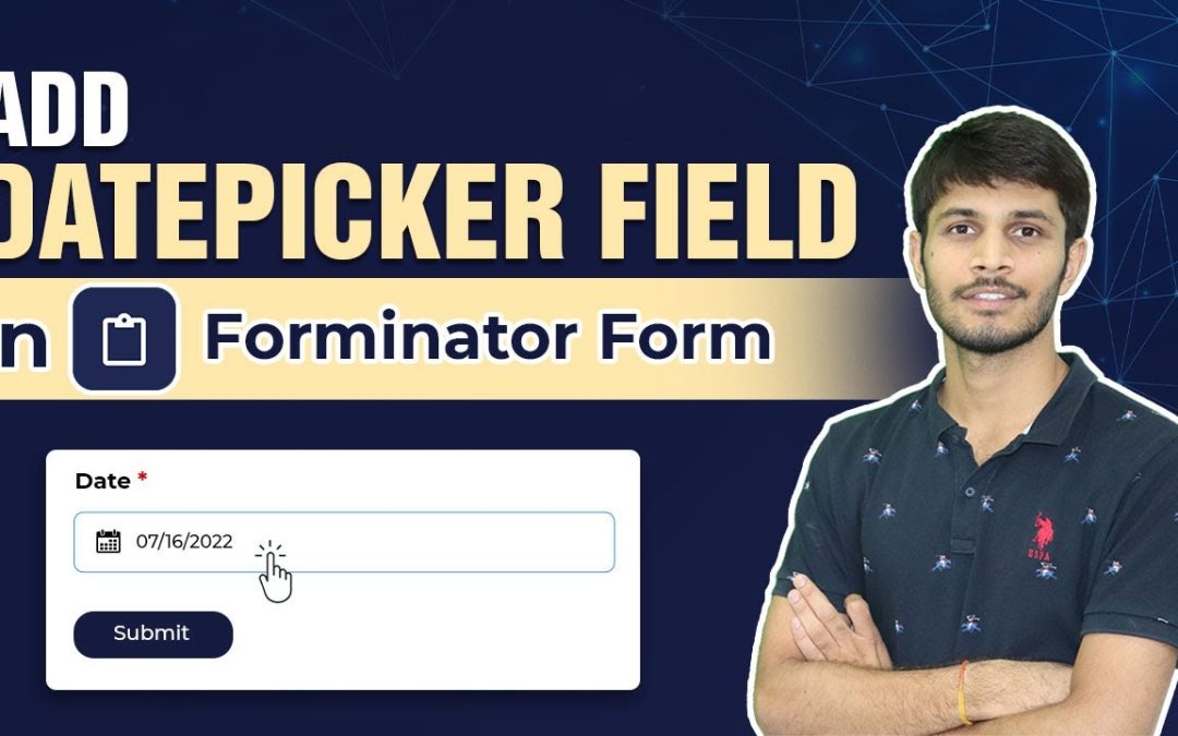 How To Add A Datepicker Field In Forminator Forms In WordPress