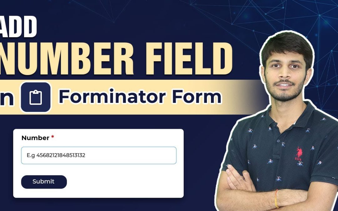 How To Add Number Field In Forminator Forms In WordPress