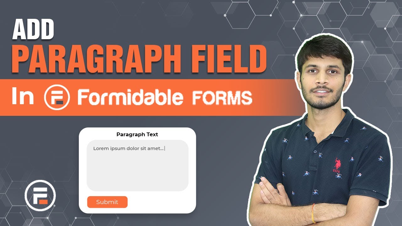 How To Add Paragraph Field In Formidable Forms In WordPress