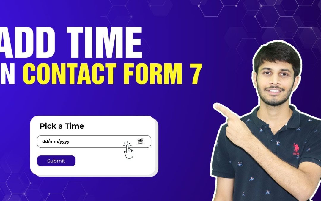 How to Add a Time Field in Contact Form 7