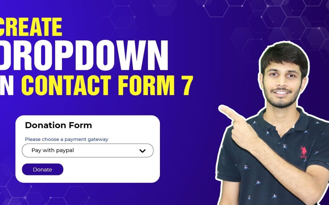 How To Add Dropdown Field In Contact Form 7