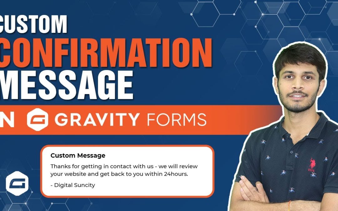 How To Configure A Custom Confirmation Message In WordPress