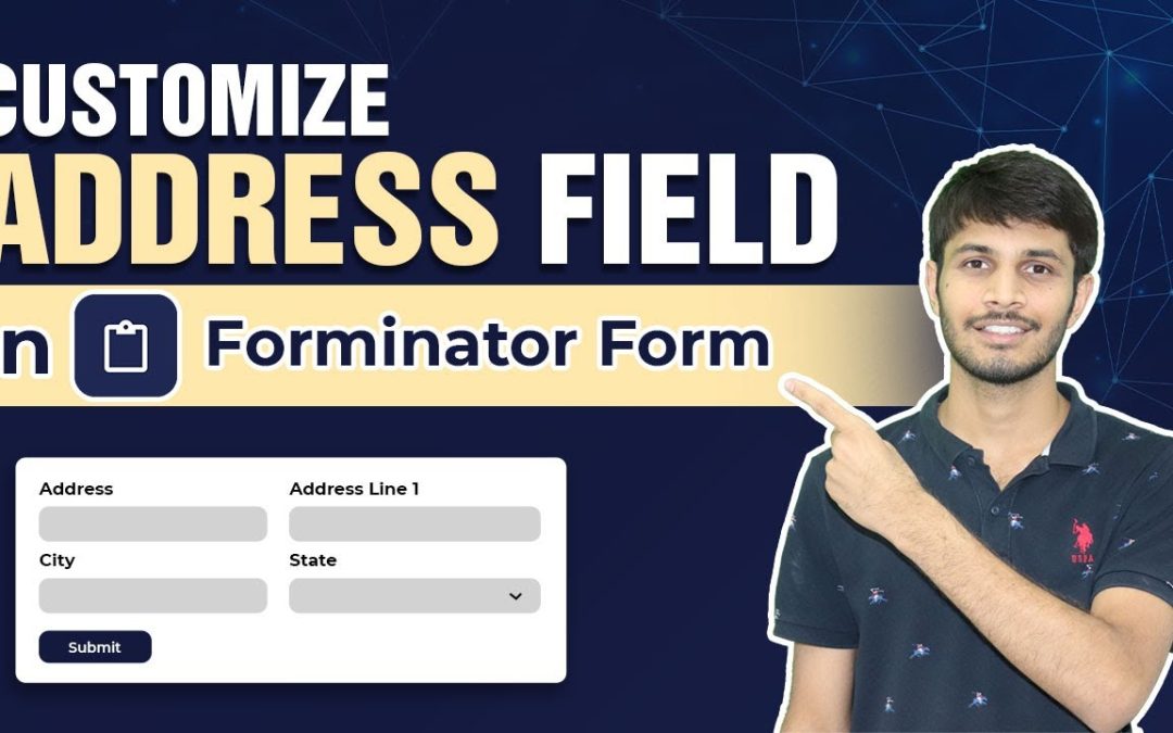 How To Customize Or Add An Address Field Using Forminator Forms In WordPress