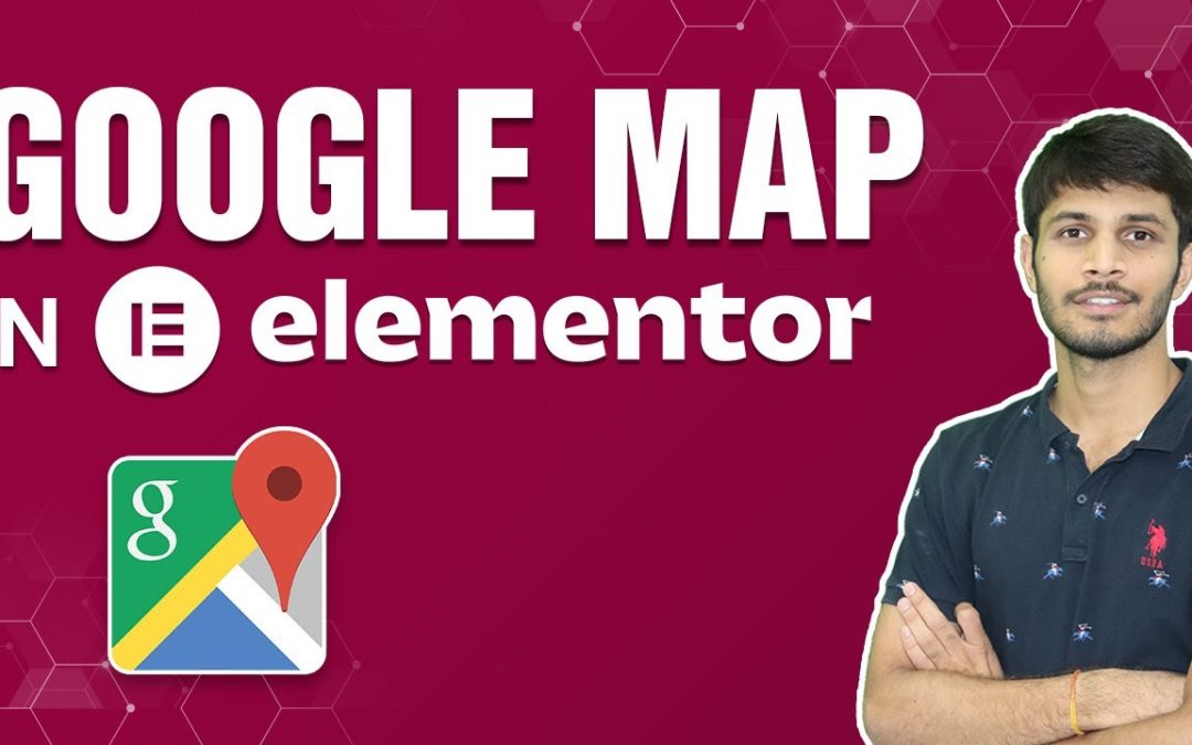 How To Add/Insert Google Map In Elementor