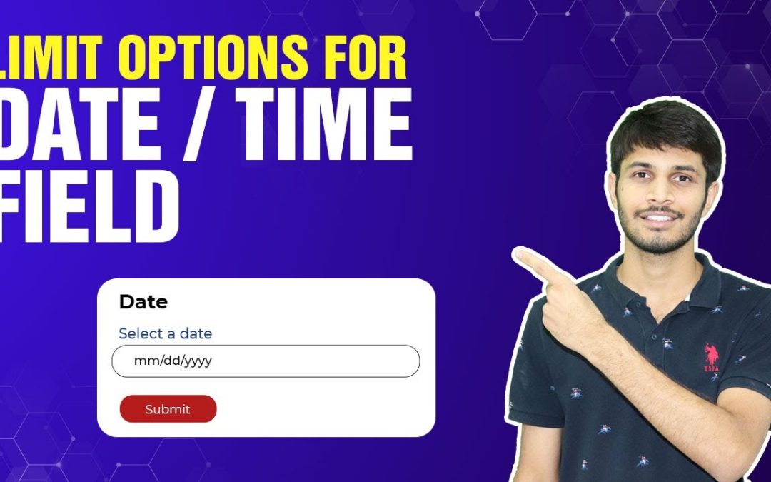 How To Limit Options For Date Or Time Field In Contact Form 7 In WordPress