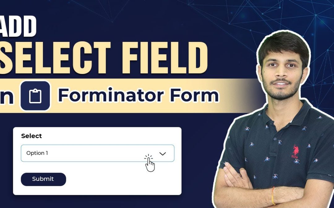 How To Add Select Field Using The Forminator Forms In WordPress