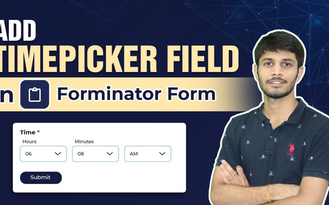 How To Add Time Picker Field In The Forminator Forms In WordPress