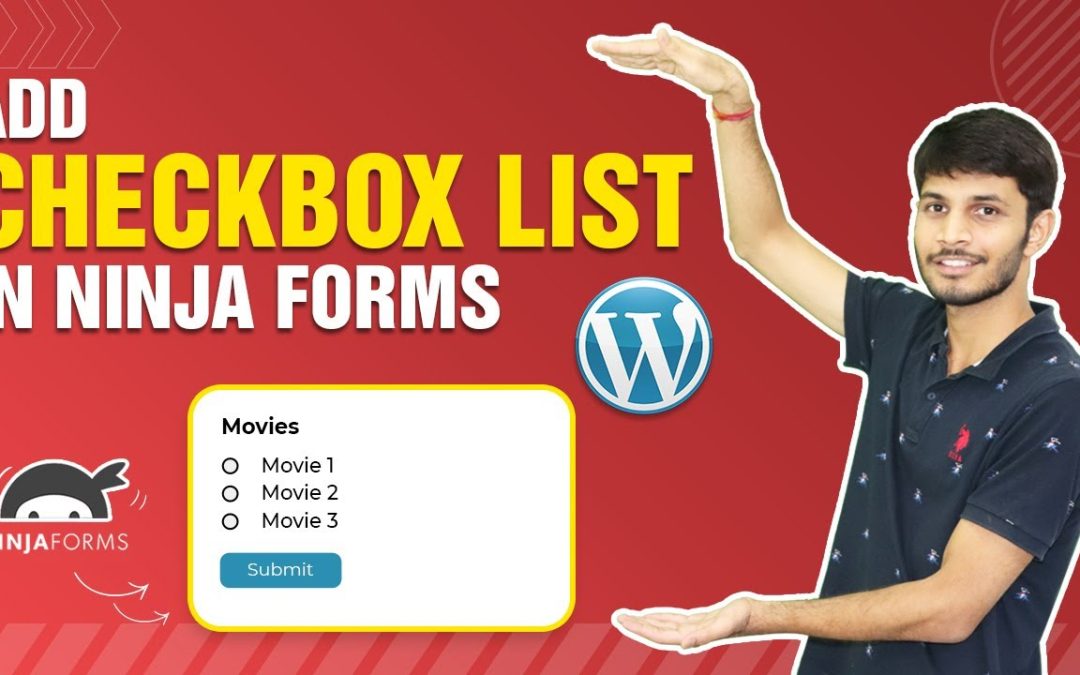 How To Add Checkbox List In Ninja Forms