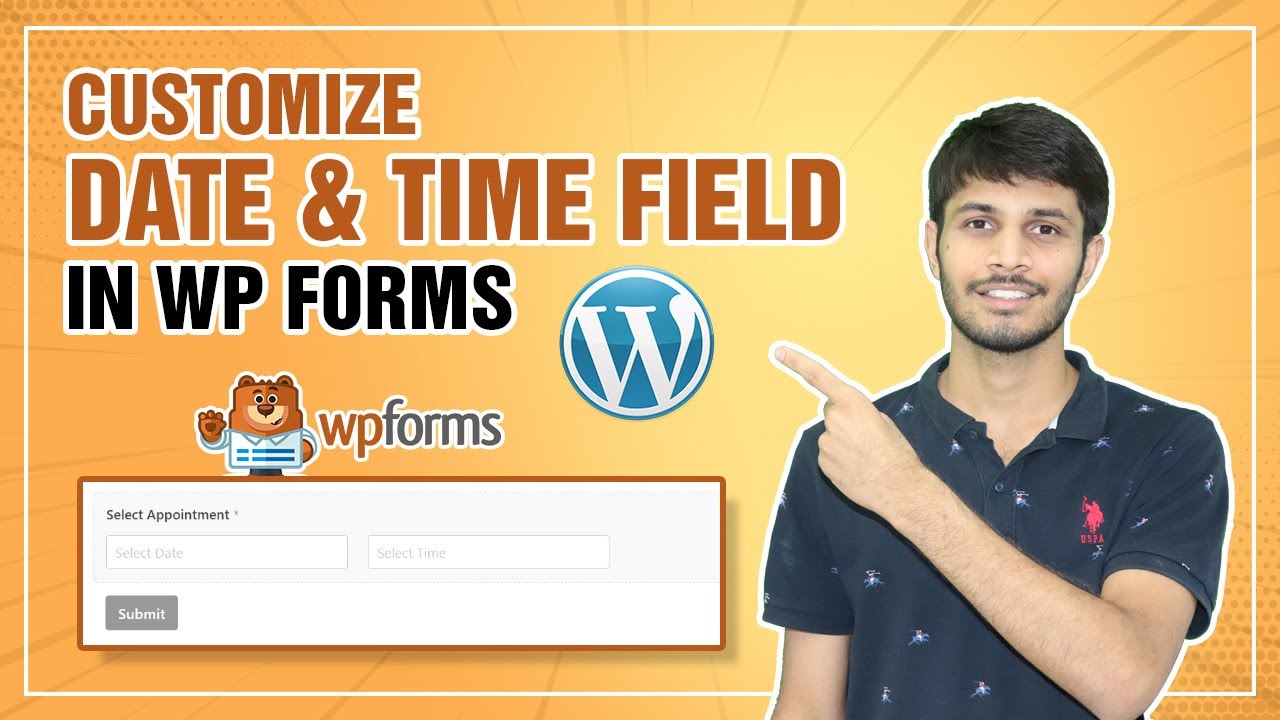 How To Customize Date And Time Field In WPForms