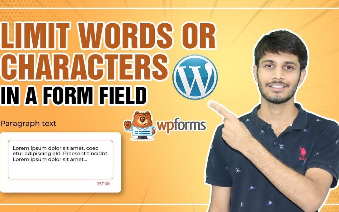 How To Limit Words Or Characters In Form Field WPForms