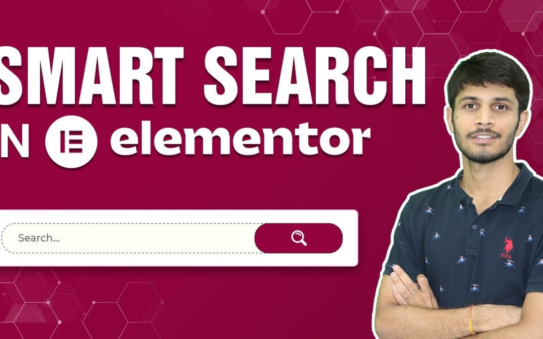 How To Add Smart Search On The Elementor Website