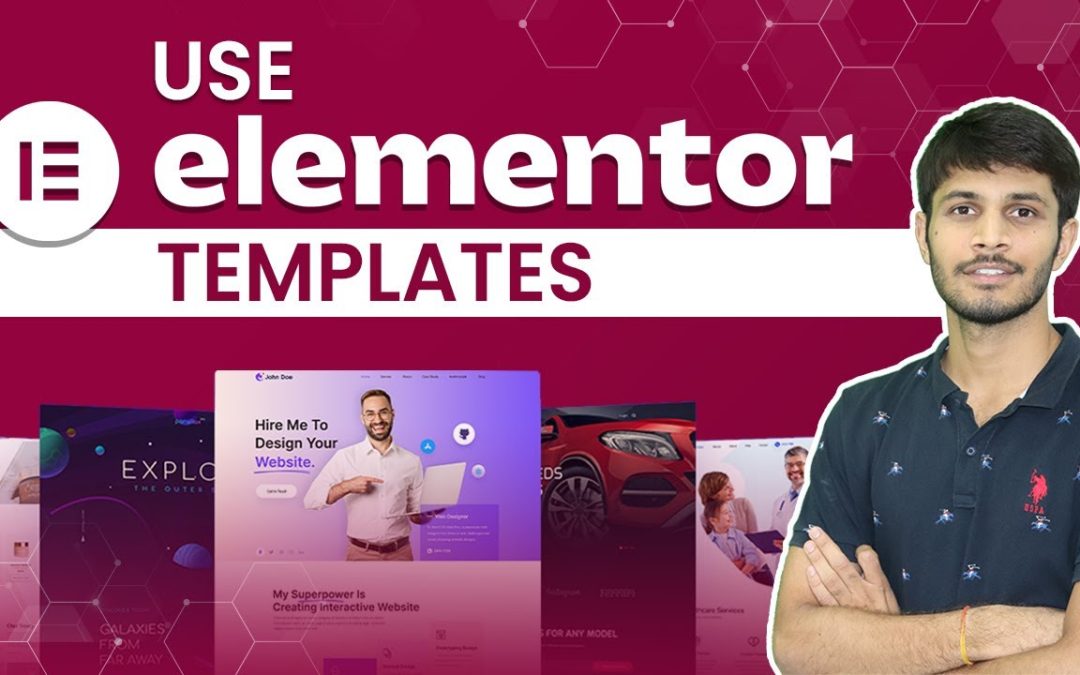 How To Use Elementor Templates In WordPress